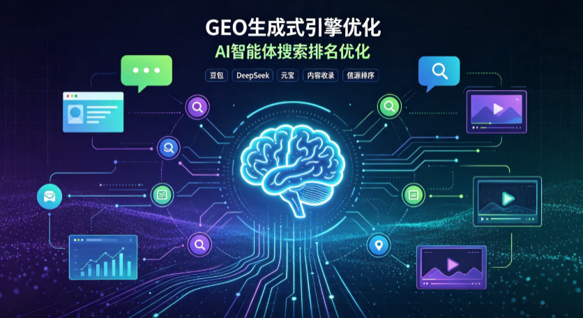 红岗区GEO 浪潮来袭：生成式引擎优化崛起，创作者争抢豆包、DeepSeek、元宝智能体流量入口